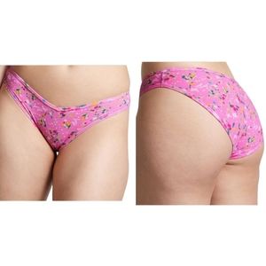 Victoria's Secret Pink Ribbed Bikini Panty Panties Underwear Undies Womens WOMAN